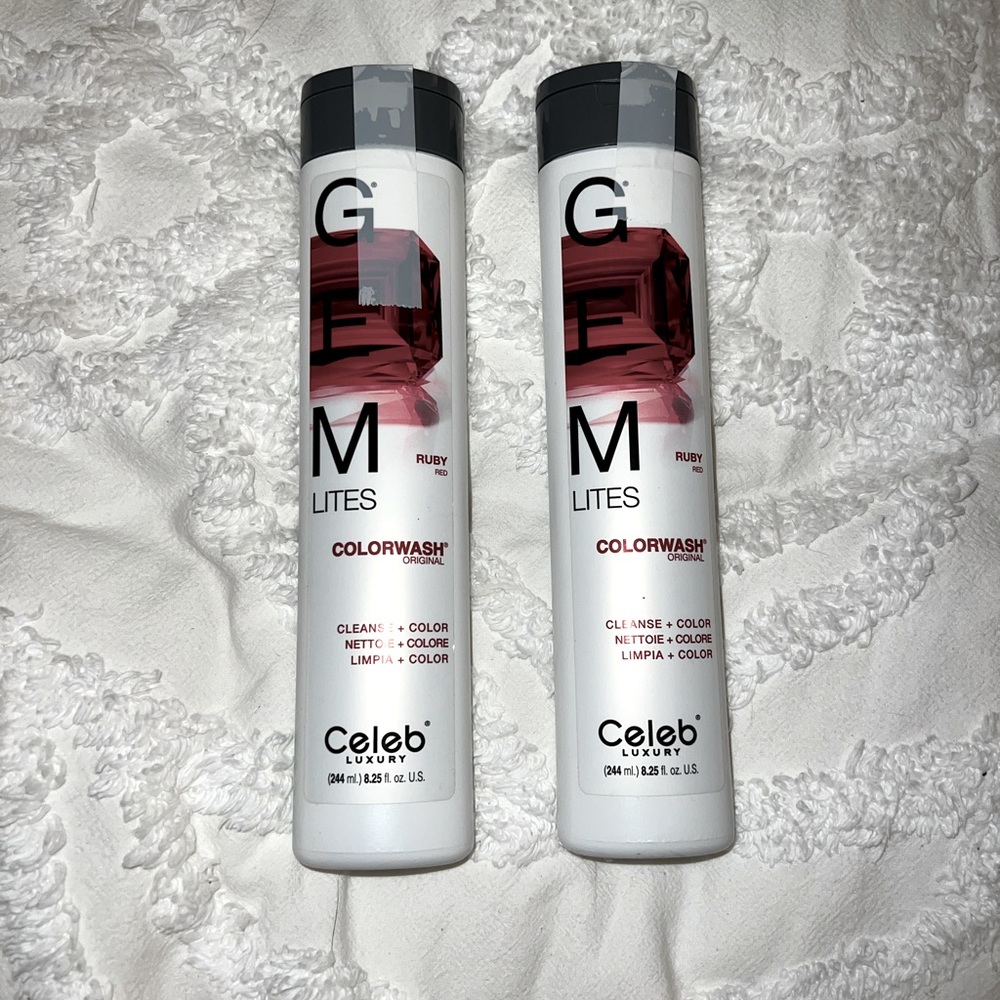 Gem Lites colorwash ruby shampoo